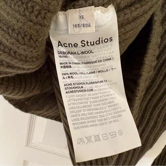Acne studios Deborah oversized chunky wool sweater - Picture 4 of 7